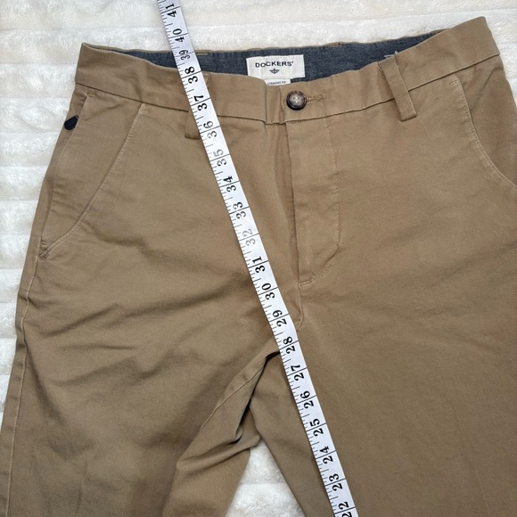 4/25$ Dockers Men’s Straight Fit Tan Khaki Pants 30x30 - Picture 8 of 9